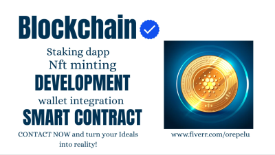 I will create Web3 DApp, Staking Smart Contract, Wallet Integration & NFT Minting Website