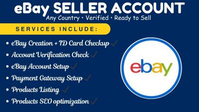 I Will Officially Create eBay Seller Account, eBay Store Setup, eBay Store Listing