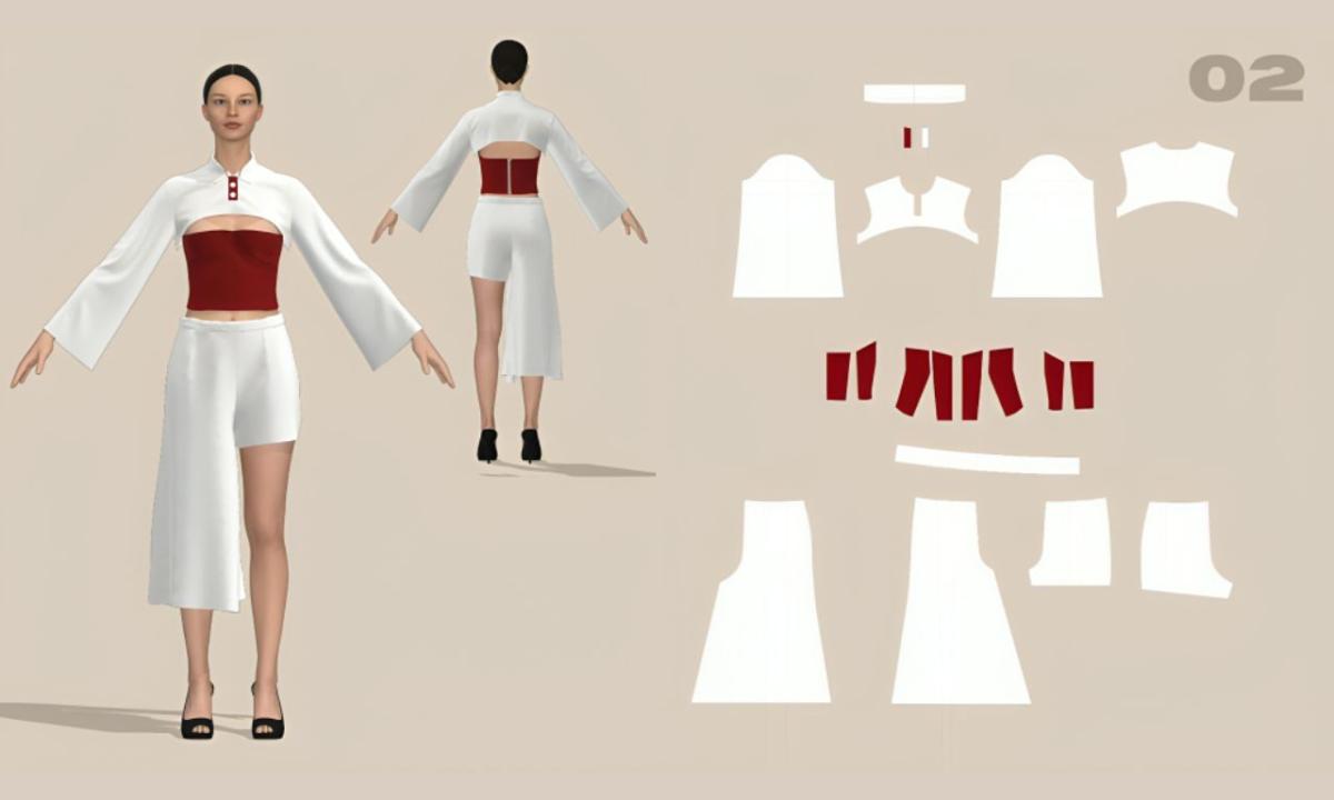 I will professional pattern making and digital CLO3D sewing patterns