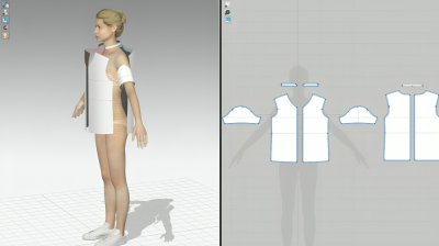 I will create custom CLO3D sewing patterns with grading and fashion tech pack