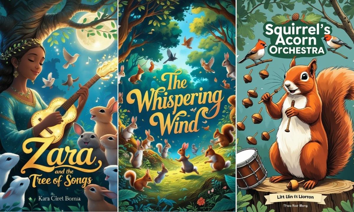 I will draw a children story book illustration for Amazon KDP