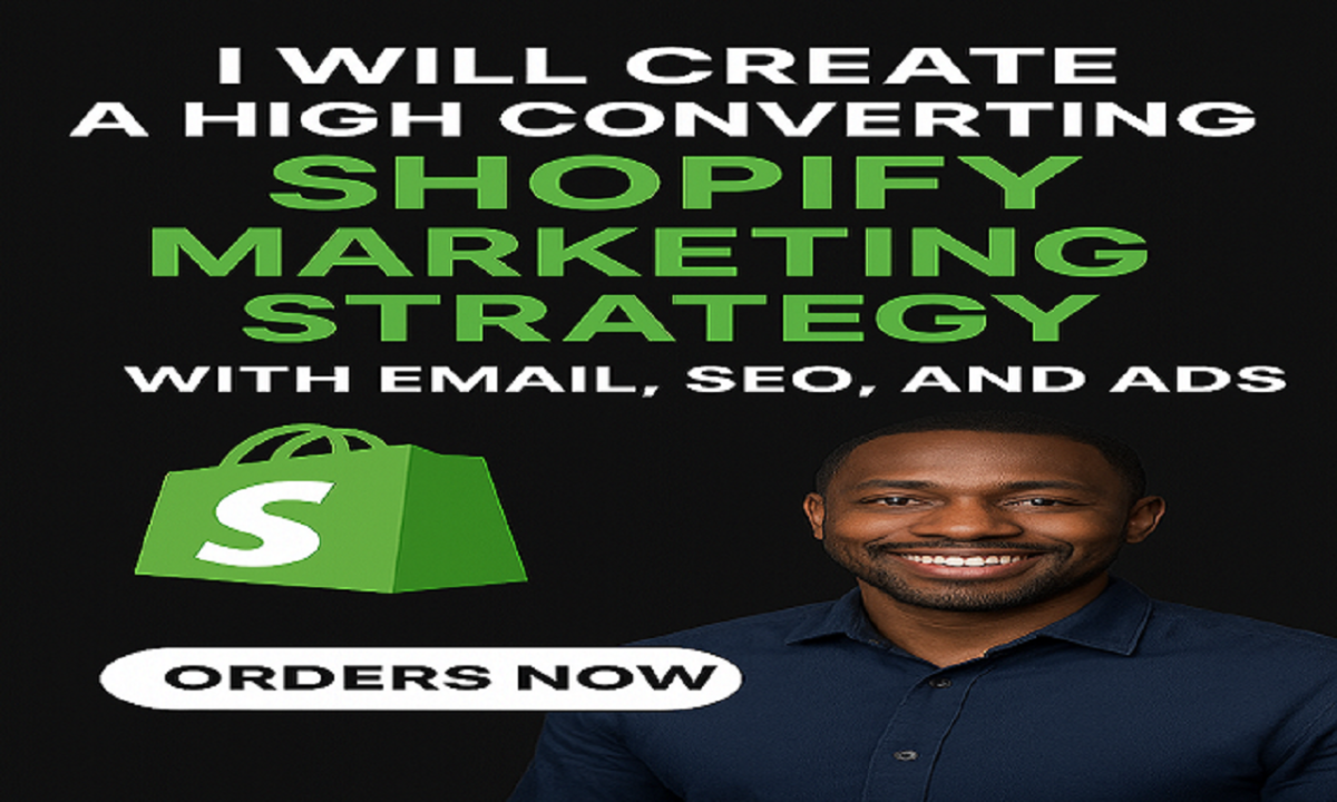 I will build a powerful Shopify marketing strategy with email campaigns and ads
