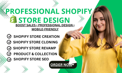 I will help Shopify set up, redesign, and clone your Shopify store