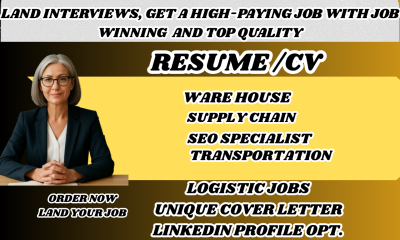 I will do job winning resume, cover letters and LinkedIn opt