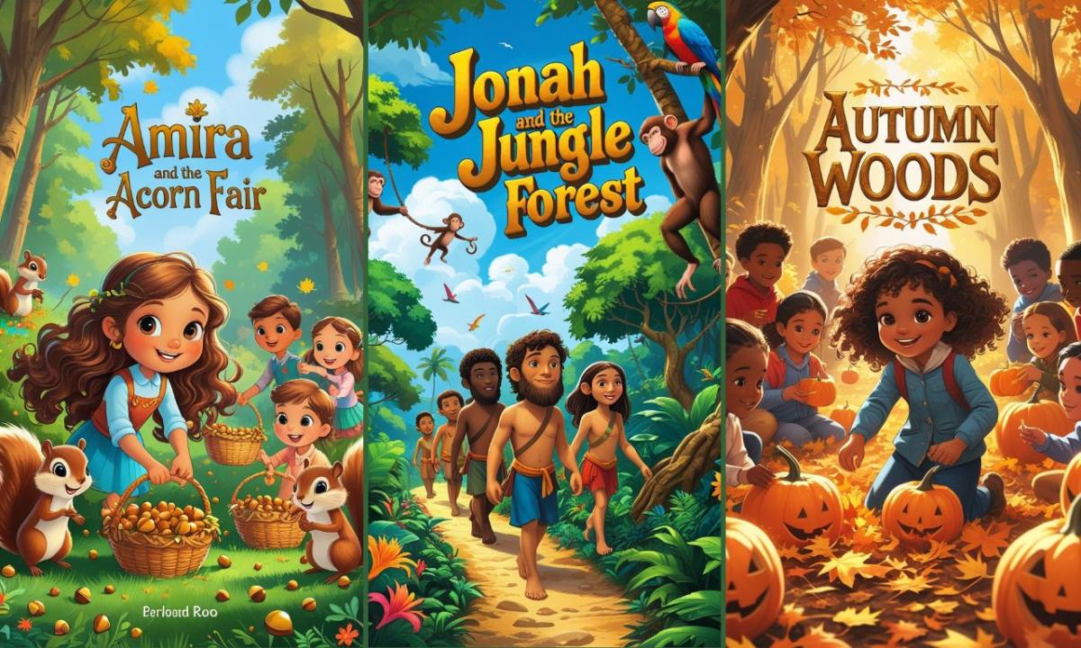 I will create animal illustration and picture book illustration for book illustration