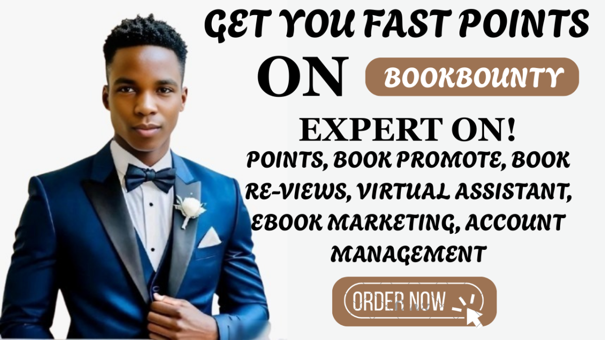 I Will Get You Fast Points on Bookbounty to Boost Your Book on Amazon