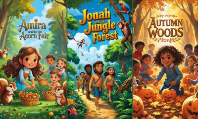 I will illustrate cute and engaging children story characters
