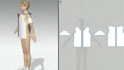 I will create custom CLO3D sewing patterns with grading and fashion tech pack