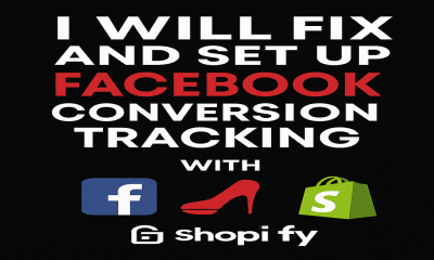 I Will Fix Facebook Pixel Conversion API, Shopify Tracking, and Tag Manager Setup