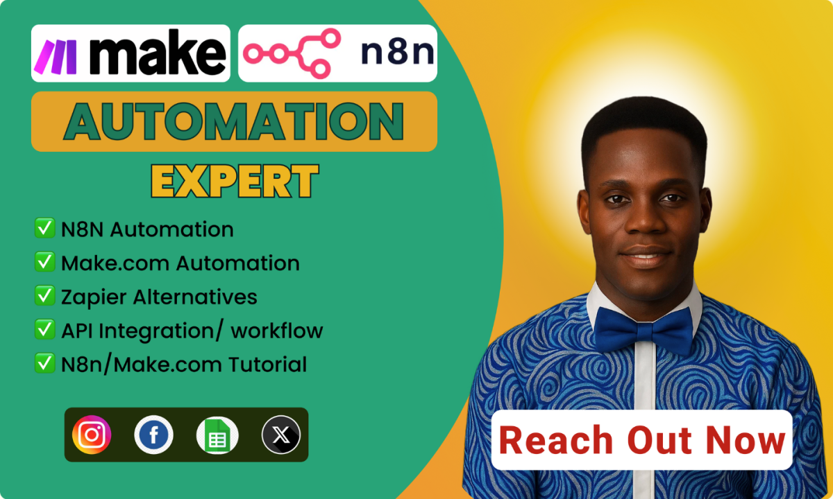 I will create Make.com automation, Make.com API integration, and custom automation solutions