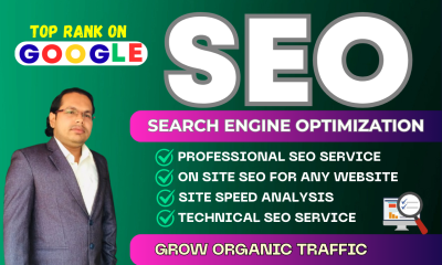 I will optimize website SEO on WordPress, Shopify, Wix, Squarespace