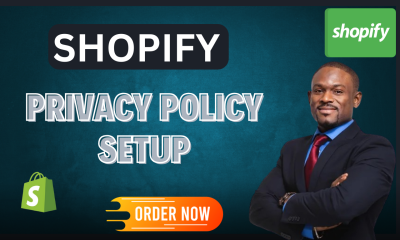 I Will Create Shopify Store Privacy Policy, Legal Pages, Terms and Conditions, and About Us Page