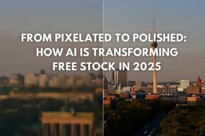 How AI Image Enhancers Are Revolutionizing Free Stock Downloads in 2025