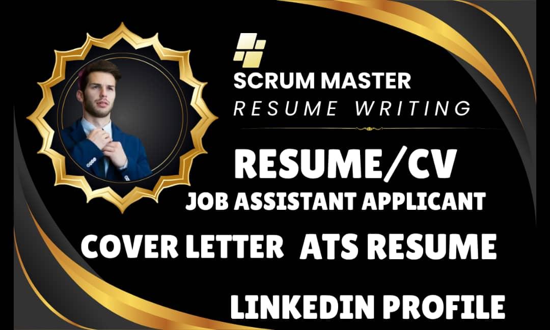 I will write tailored resume for Scrum Master and Agile careers
