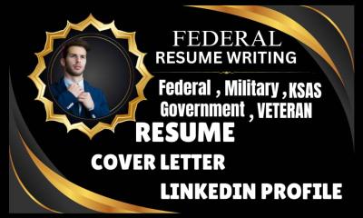 I will write an expert federal resume for USAJOBS success