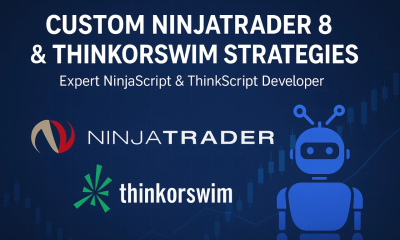 I will develop custom NinjaTrader 8 and Thinkorswim trading strategies