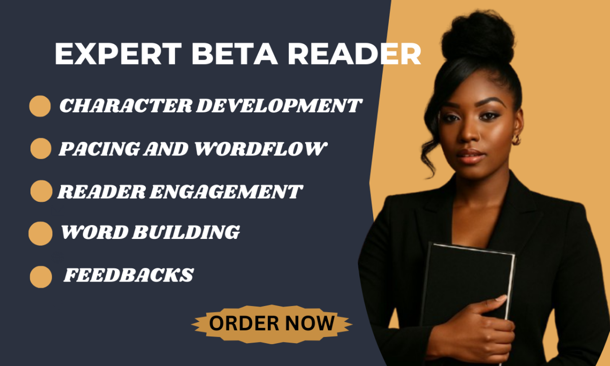I Will Professionally Beta Read, Critique, and Review Your Manuscript or Book