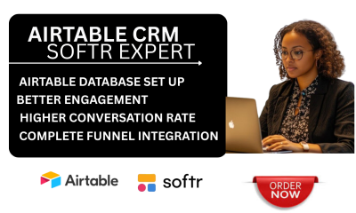 I will set up Airtable database, Airtable automation, integrate Softr web app, and optimize workflow