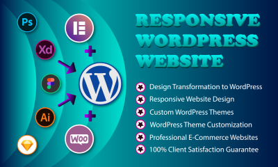 I will design or redesign a WordPress website for your business
