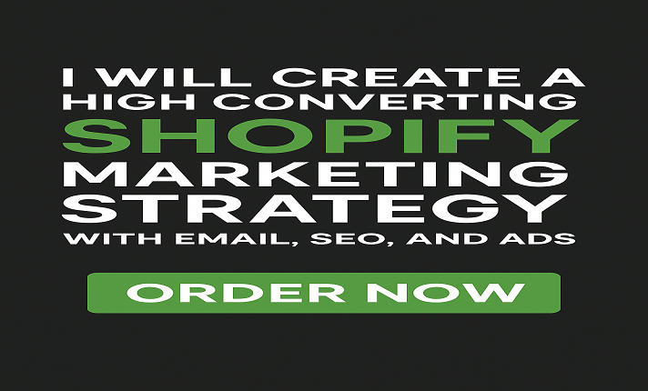 I will build a powerful Shopify marketing strategy with email campaigns and ads