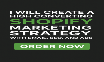 I will build a powerful Shopify marketing strategy with email campaigns and ads