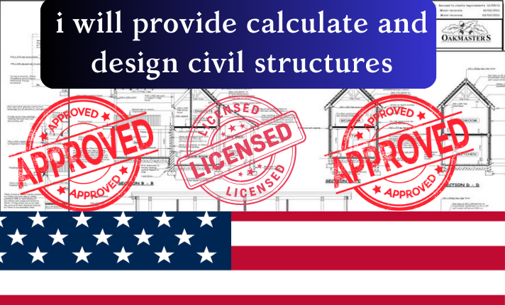 I will provide architectural and structural engineering PE stamp Kansas New York Oregon