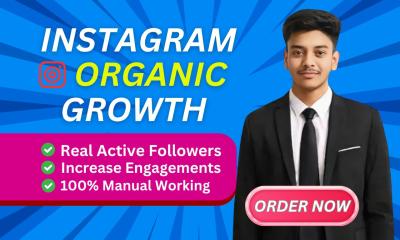 I Will Do Instagram Promotion and Manage for Super Fast Organic Growth