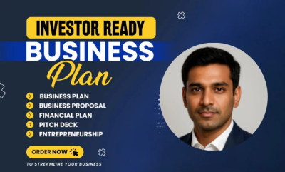 Write Investor Ready Business Plans for Startups, Grants & More | Expert Business Plan Writer