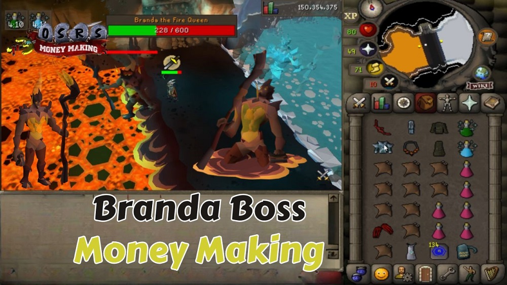 OSRS Looting Branda the Fire Queen Simple Gold Making Strategies