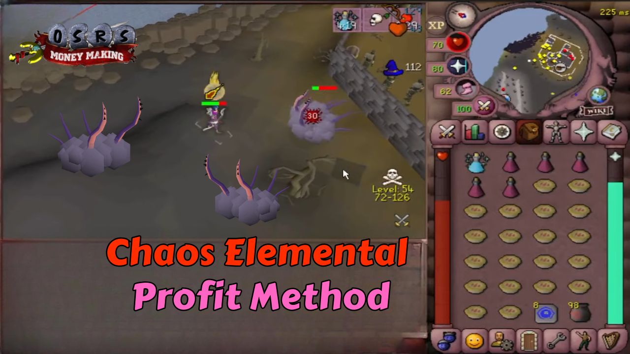 OSRS Chaos Elemental Kills Low-Competition Profit Method