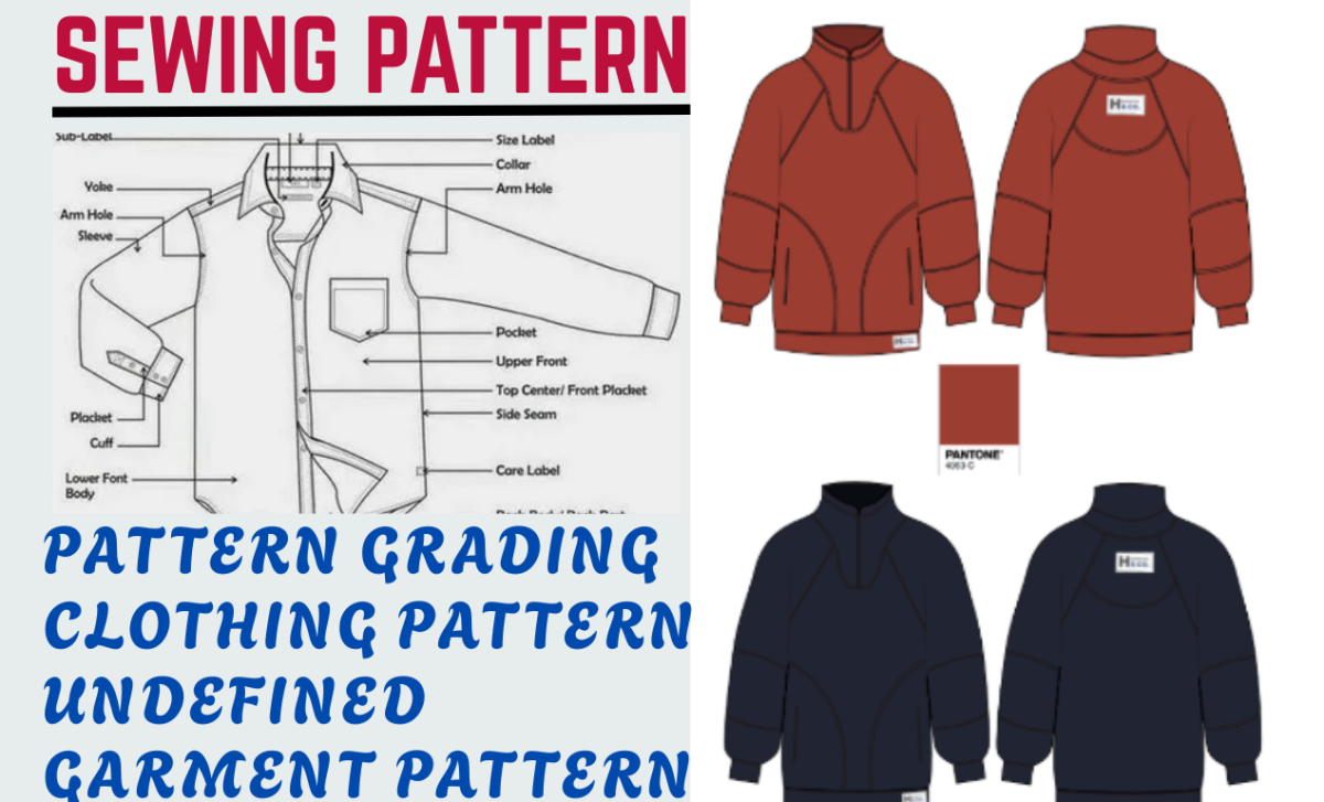 I will create sewing pattern garment pattern clothing pattern pattern grading