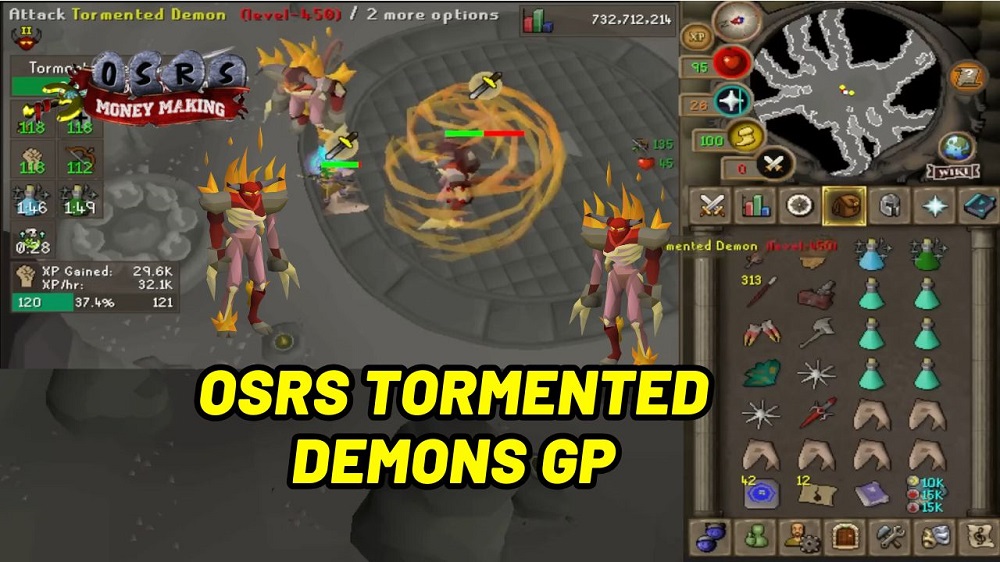 OSRS Tormented Demons Farming Simple Gold Making Strategies
