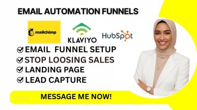 I will setup email marketing automation, deliverability, segmentation for higher ROI