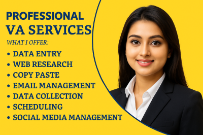 I will be your creative virtual assistant, executive long term personal administration