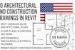 I will do architectural and construction drawings in Revit MEP drawing for city permit