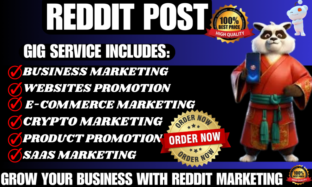 I will manage Reddit post ads setup for crypto website, game app, eCommerce, SaaS product