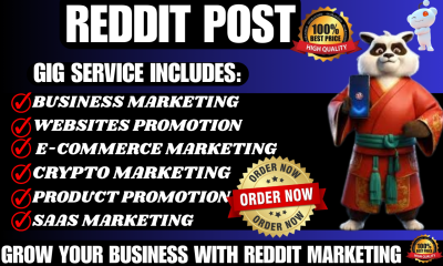 I will manage Reddit post ads setup for crypto website, game app, eCommerce, SaaS product