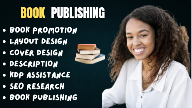 I Will Publish and Upload Your Book on Amazon Kindle KDP Professionally