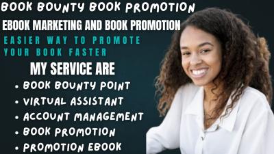 I Will Handle Book Bounty Book Promotion to Increase Exposure and Downloads
