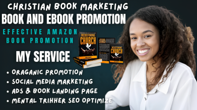 I will do comfy Christian book promotion, children coloring book, eBook marketing