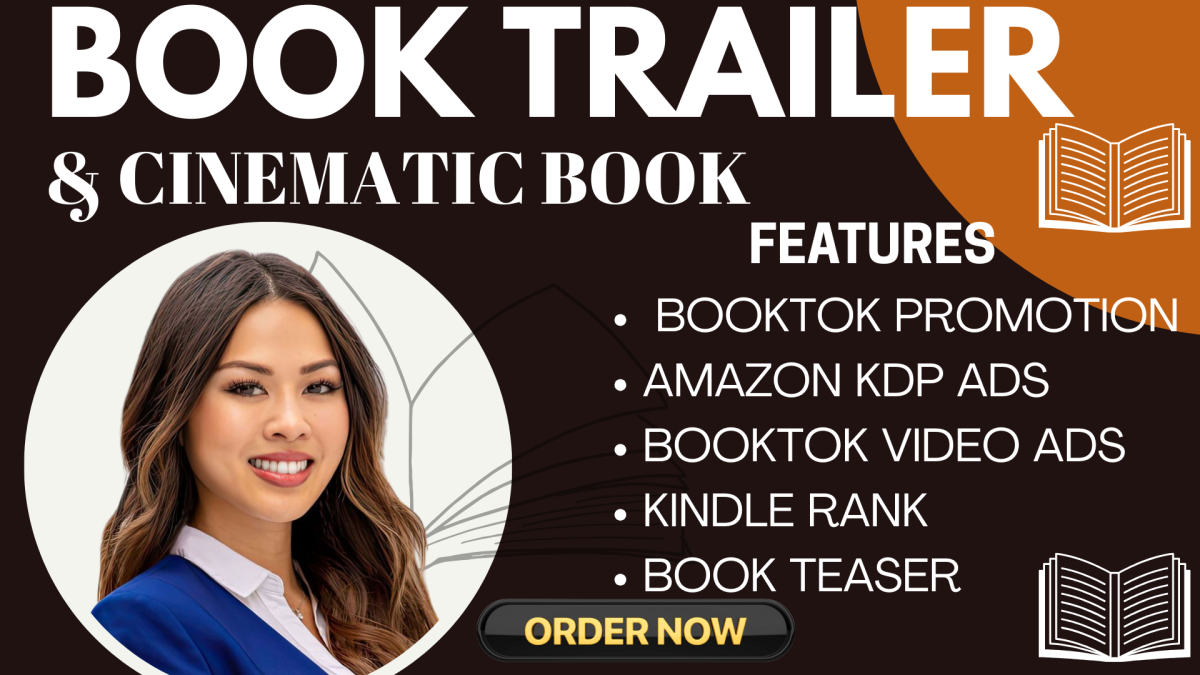 I will do viral TikTok BookTok video, KDP ads, Book Promotion, Social Media Marketing