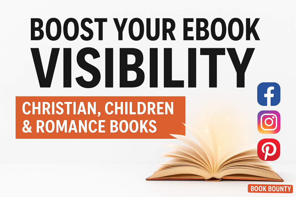 I will do effective ebook marketing for your Christian, Children, and Romance books