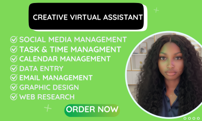 Be Your Creative Virtual Assistant, Personal Executive Virtual Assistant