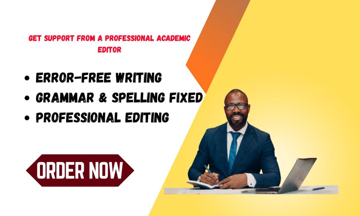 I Will Proofread and Edit Your Document to Make It Error Free