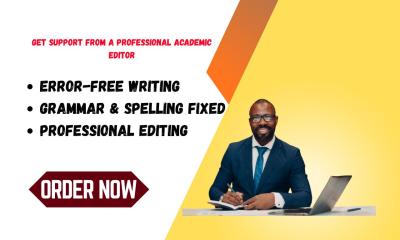 I Will Proofread and Edit Your Document to Make It Error Free