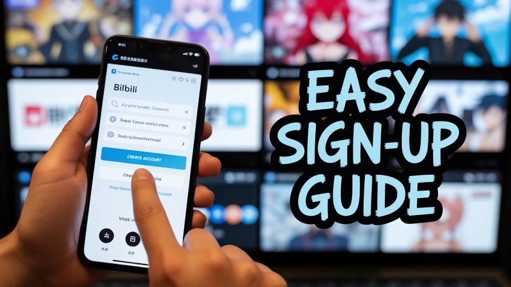 How to Create a User ID and Password for Bilibili