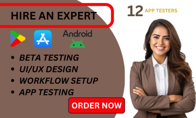Do Mobile App Testing with 12 or 20 Testers for 12 Apps – Closed Beta Testing Service