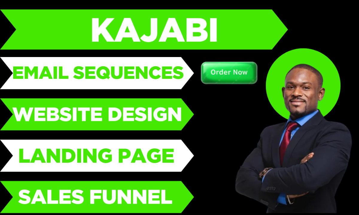 I will create a professional Kajabi website design, sales funnel, and landing page