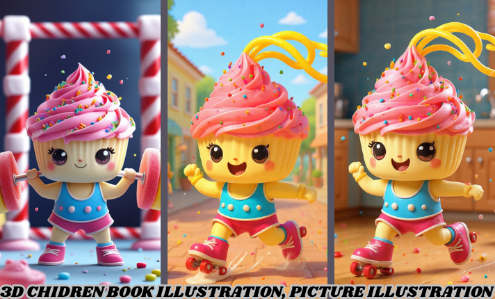 I will children story book, child book illustration, children picture book illustration