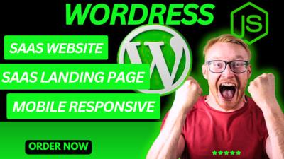I Will Build AI SaaS, Automation Bots, and WordPress SaaS Websites Using Node.js